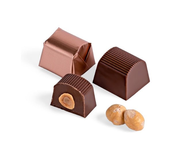 Dark Snow Hazelnut Chocolate - Memas Dessert