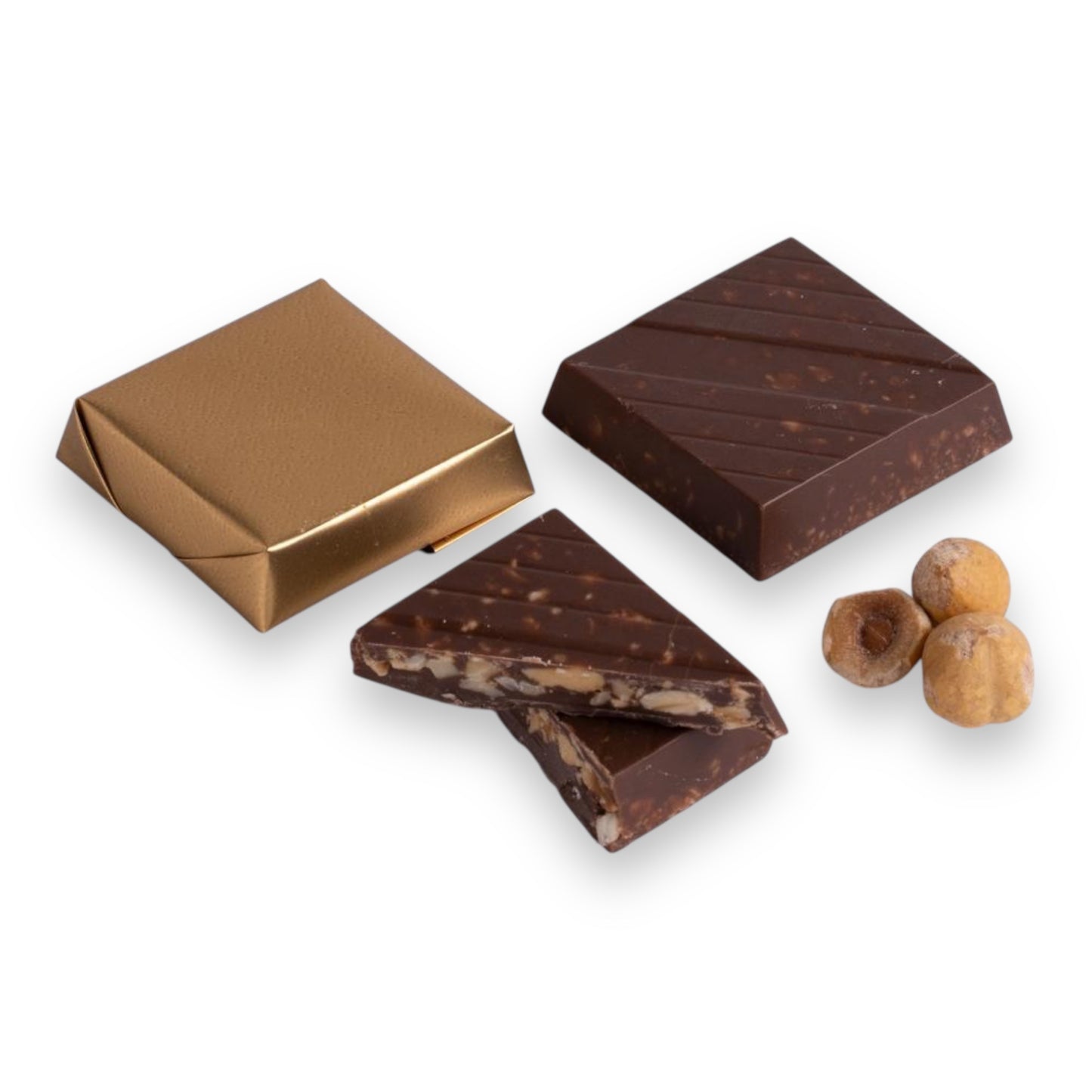 Hazelnut Crunch Chocolate - Memas Dessert