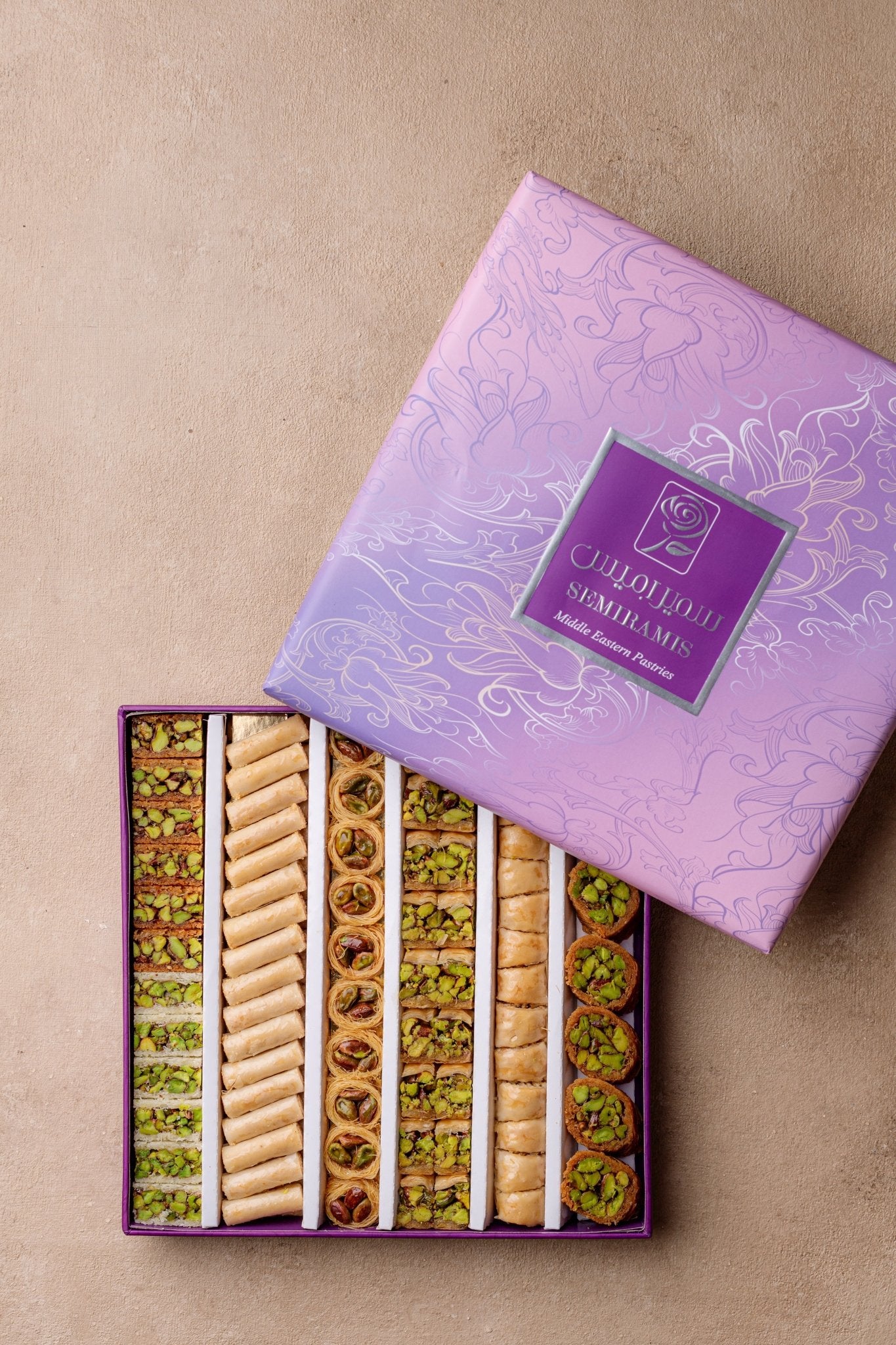 Arabic Sweet Semiramis Assorted Baklava 1000g - Memas Dessert