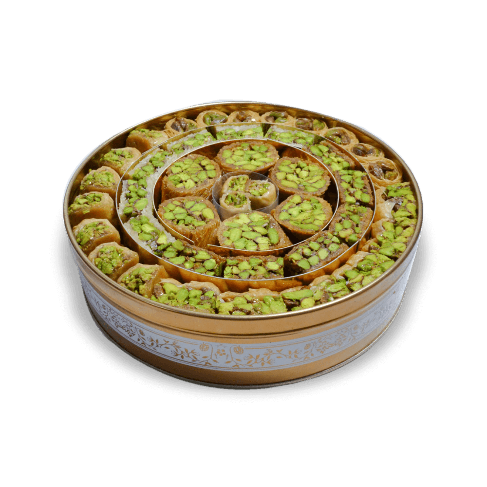 Assorted Baklava only Pistachio 1000g - Memas Dessert