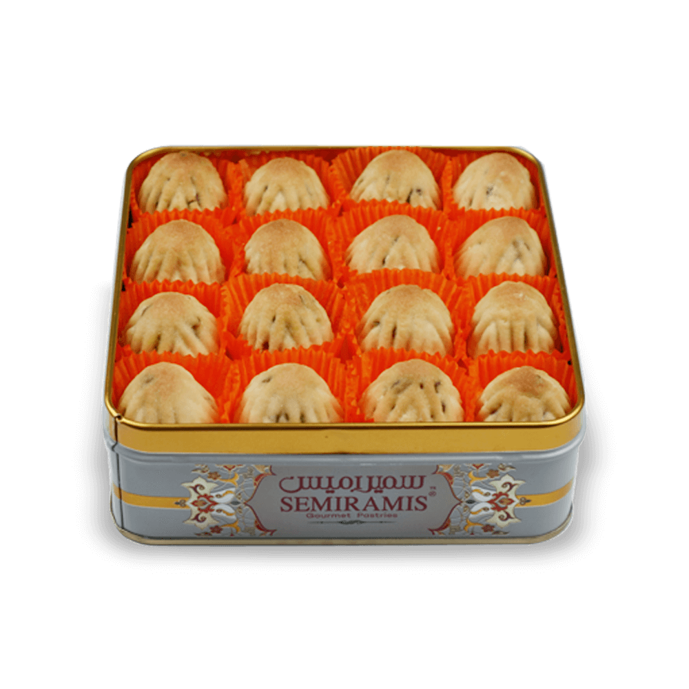 Arabic Sweet Semiramis Filled Pistachio Cookies (Ma'amoul) 1000g - Memas Dessert