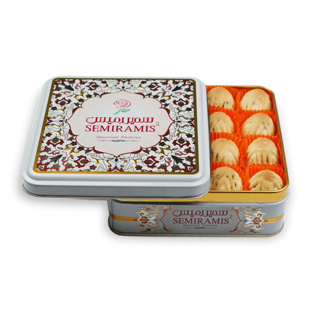 Arabic Sweet Semiramis Filled Pistachio Cookies (Ma'amoul) 1000g - Memas Dessert