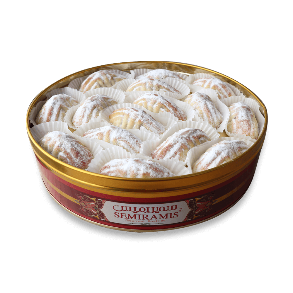 Arabic Sweet Semiramis Filled Walnut Cookies (Ma'amoul) Large 750g - Semiramis