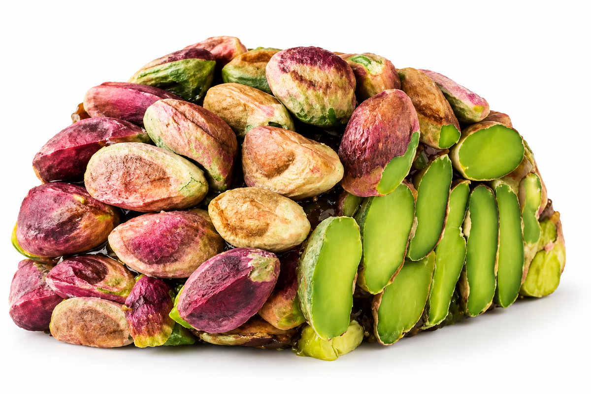 Aleppo Pistachio Lokum – Bombeh - Memas Dessert