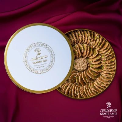 Arabic Sweet Semiramis Sesame Cookies (Baraz'e) 500g - Memas Dessert