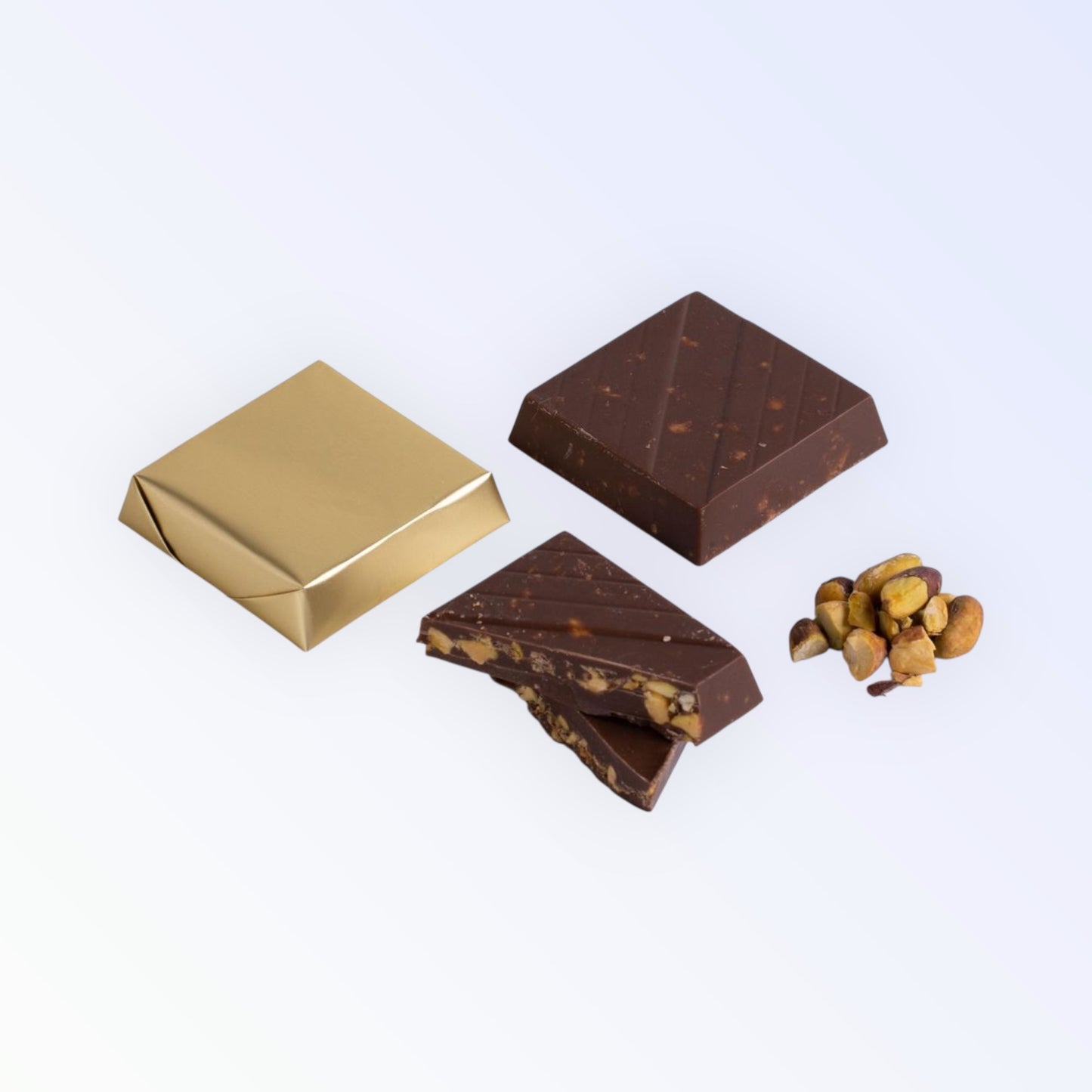 Pistachio Crunch Chocolate - Memas Dessert