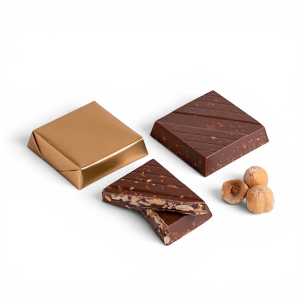 Hazelnut Crunch Chocolate - Memas Dessert