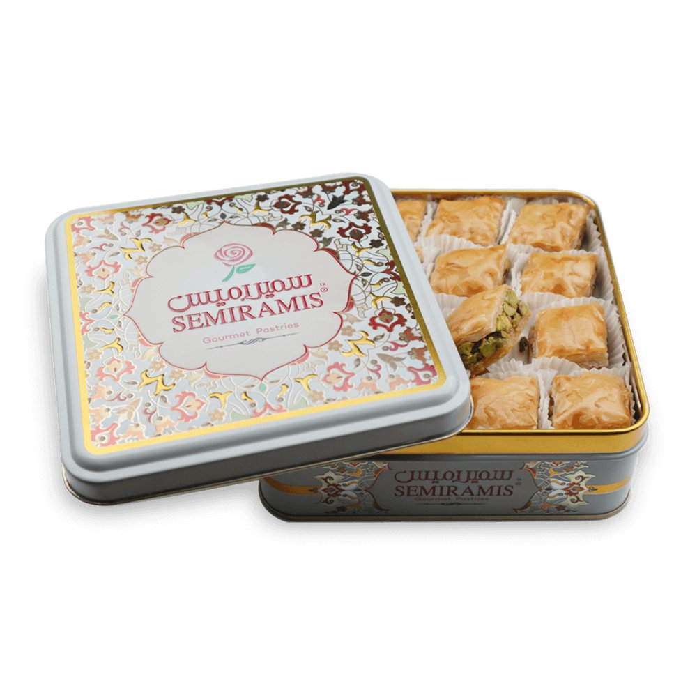 Arabic Sweet Semiramis Pistachio Baklava 500g - Memas Dessert