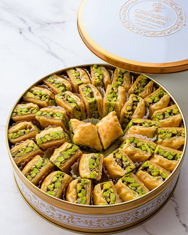 Arabic Sweet Semiramis Pistachio Baklava 500g - Memas Dessert