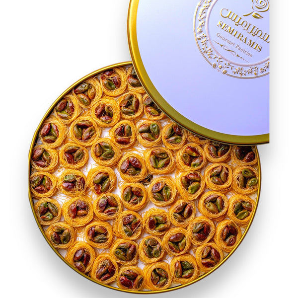 Arabic Sweet Semiramis Pistachio Nightingale's home baklava 500g - Memas Dessert