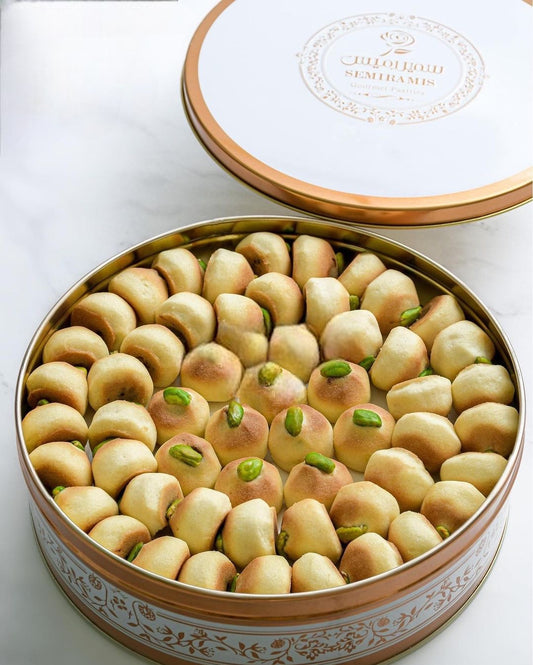 Arabische Süßigkeiten Semiramis gefüllte Dattelkekse (Petite) 500g