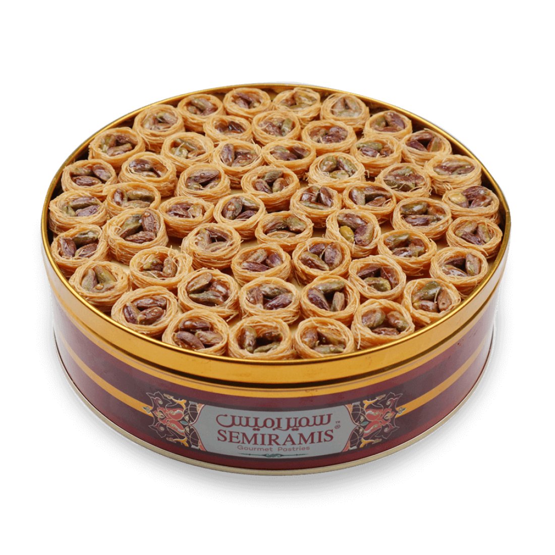 Arabic Sweet Semiramis Pistachio Nightingale's home baklava 500g - Memas Dessert