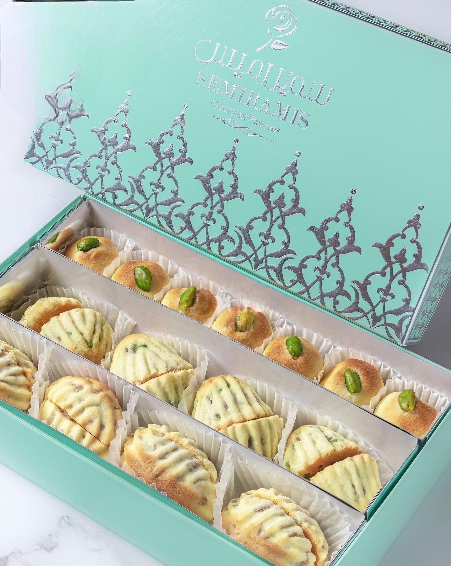 Arabic Sweet Semiramis Combination Cookies (Ma'amoul) 250g - Memas Dessert