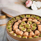 Arabische Süßigkeiten Semiramis, sortierte Pistazien-Baklava-Häppchen - 500 g