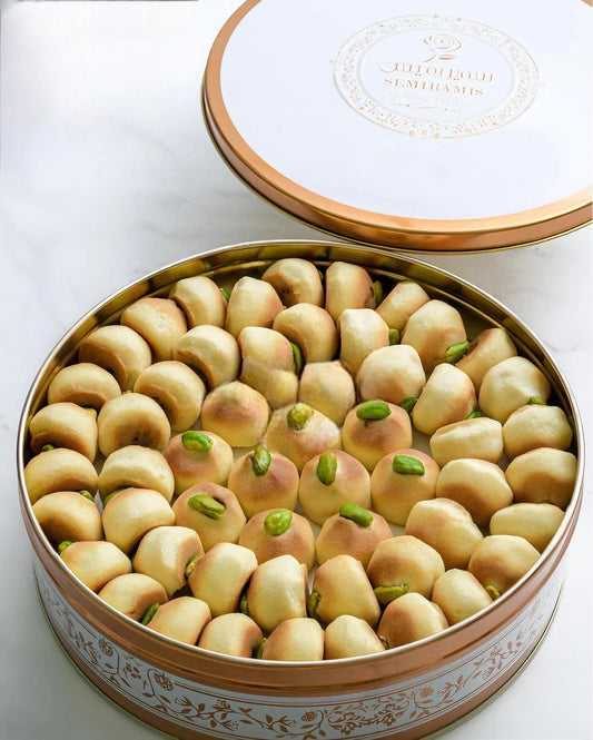 Arabic Sweet Semiramis Filled Date Cookies (Petite ) 1000g
