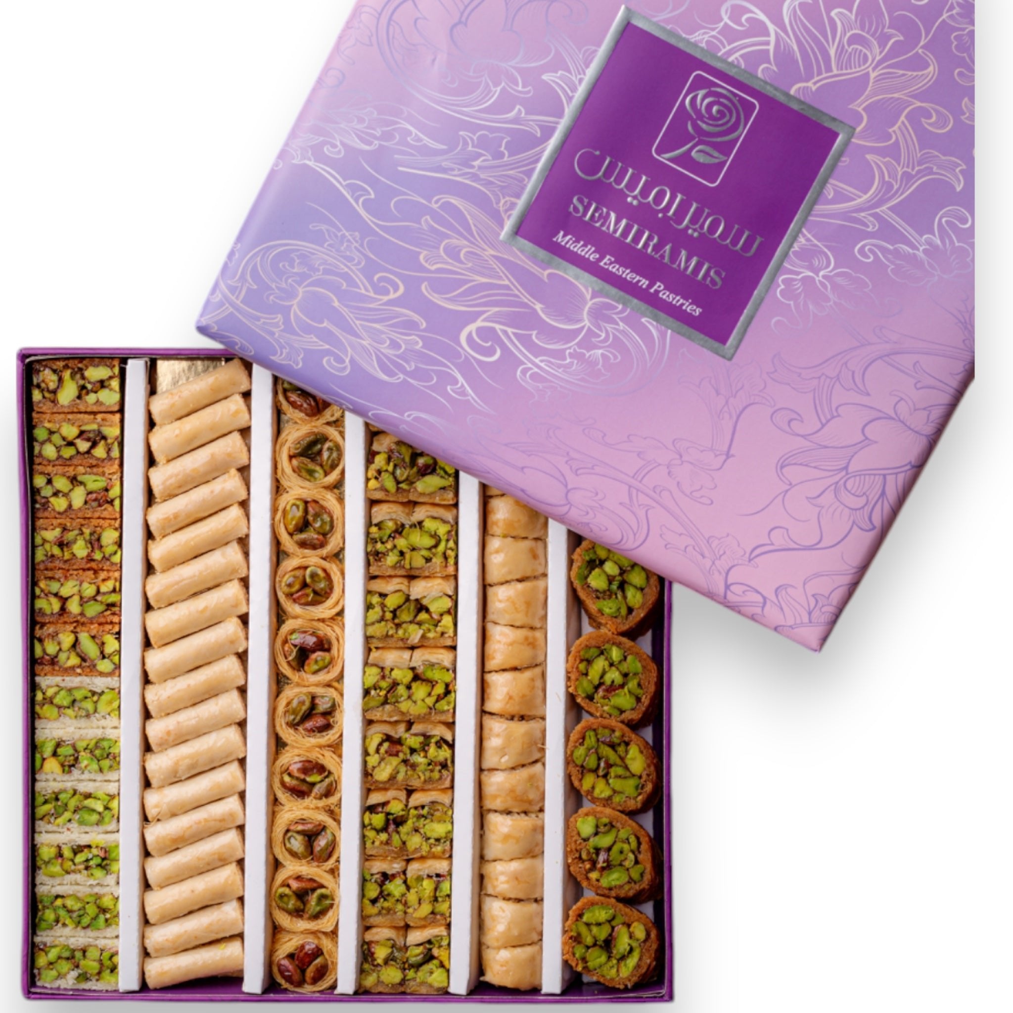 Arabic Sweet Semiramis Assorted Baklava 1000g - Memas Dessert