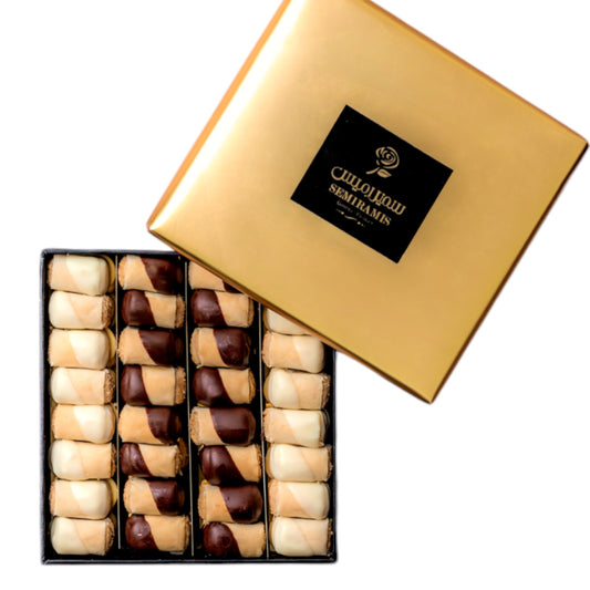 Arabic Sweet Semiramis Hazelnut Rolls 400g