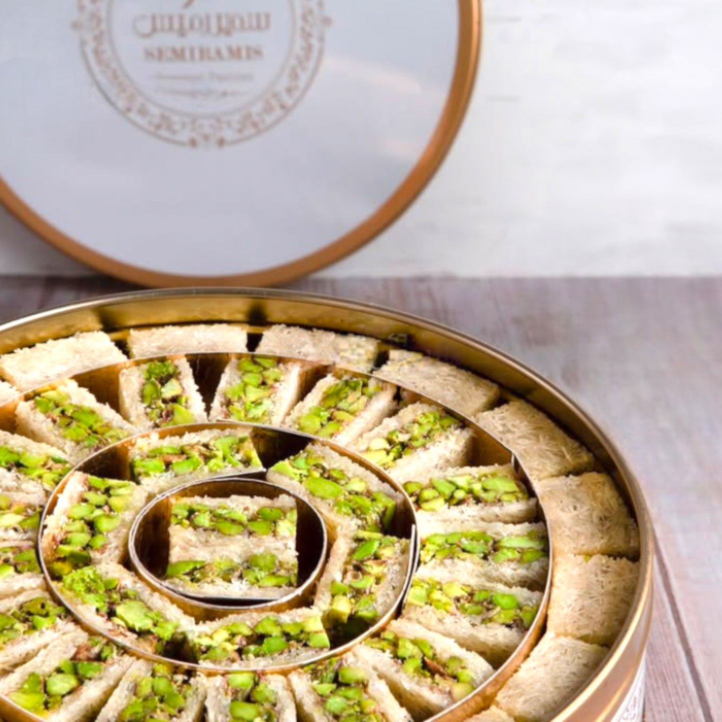 Arabic Sweet Semiramis White Ballorieh 500g