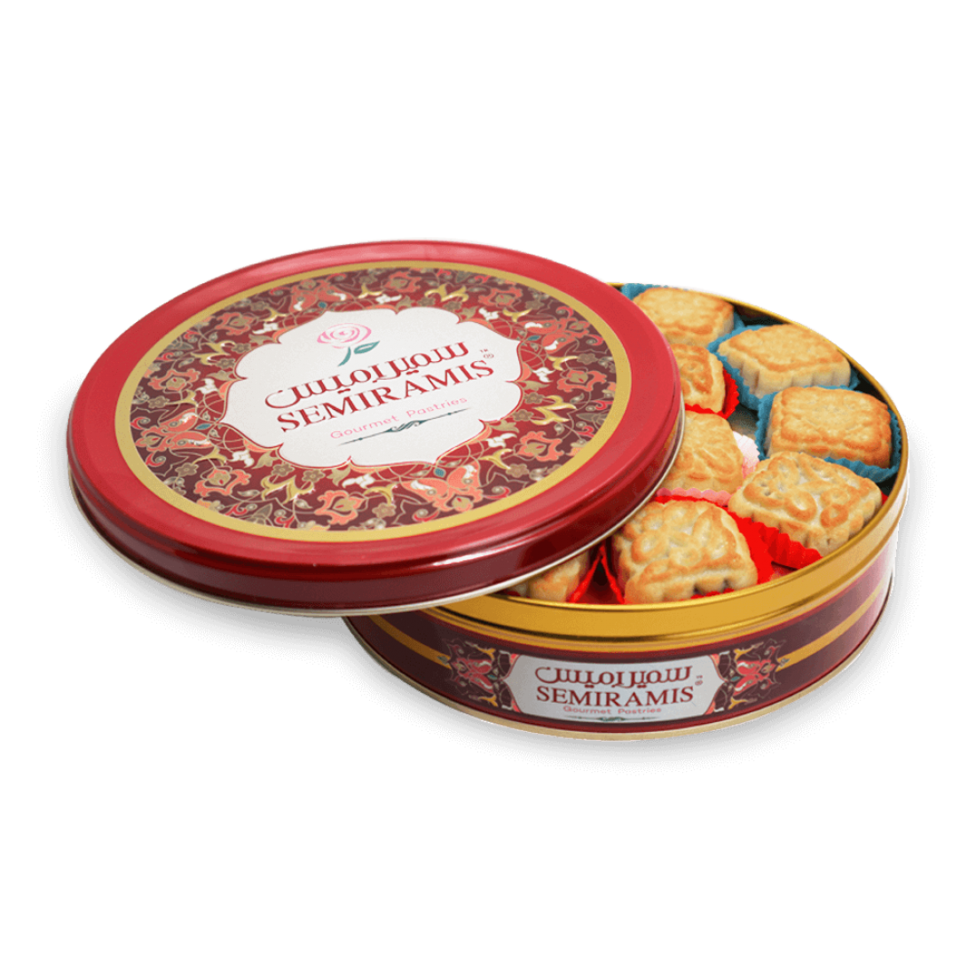 Semiramis Combination Fruit Filled Ma'amoul 750g with lid