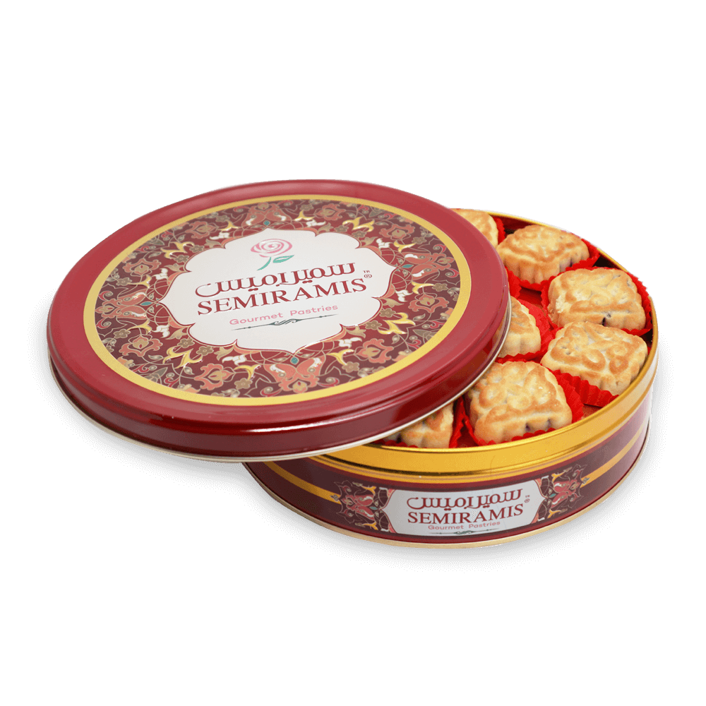 Filled Rose Petals  Cookies (Ma'amoul) 750g - Memas Dessert